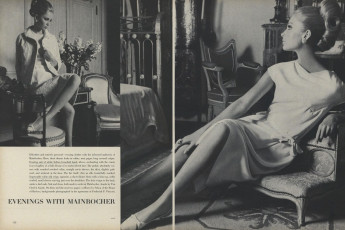 Sue Murray by Horst P. Horst (Vogue USA 1965.11)