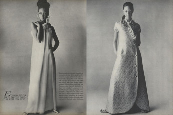 Marisa Berenson by Irving Penn / Vogue USA (1966.01)