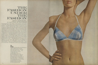 Veruschka by Gianni Penati / Vogue USA (1966.03)