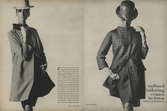 Wilhelmina Copper by Irving Penn / Vogue USA (1966.03/2)