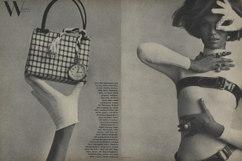 Veruschka by Franco Rubartelli / Vogue USA (1966.03/2)