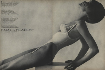 Veruschka by Gianni Penatii / Vogue USA (1966.03/2)