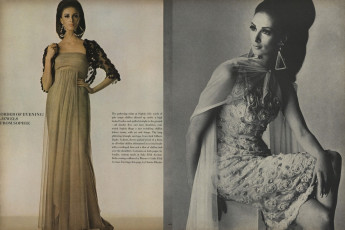 Wilhelmina Cooper by Irving Penn / Vogue USA (1966.04)