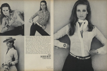 Veruschka by Franco Rubartelli / Vogue USA (1966.04/2)