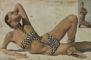 Veruschka by Franco Rubartelli / Vogue USA (1966.05)