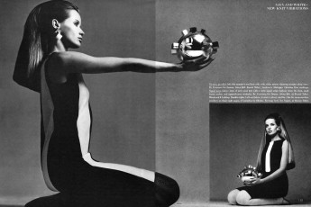 Veruschka by Richard Avedon (Vogue USA 1966.06)