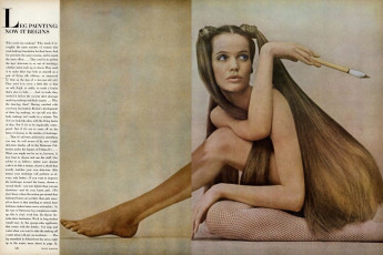 Veruschka by Franco Rubartelli (Vogue USA 1966.07)