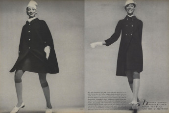 Marisa Berenson by Richard Avedon (Vogue USA 1966.08)