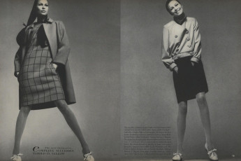 Editha Dussler by Richard Avedon (Vogue USA 1966.08)