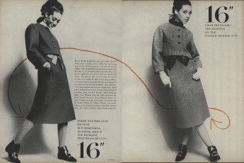 Marisa Berenson by Guy Bourdin (Vogue USA 1966.08/2)