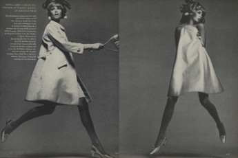 Jean Shrimpton by Richard Avedon (Vogue USA 1966.10)