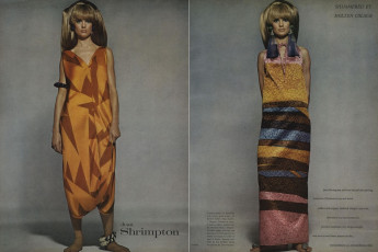 Jean Shrimpton by Richard Avedon (Vogue USA 1966.11)