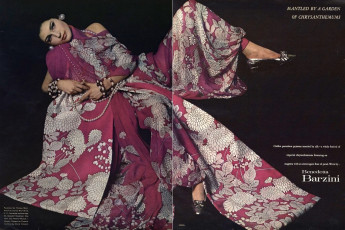 Benedetta Barzini by Richard Avedon (Vogue USA 1966.11)
