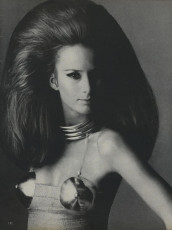 Brigitte Bauer by Irving Penn (Vogue USA 1966.11)