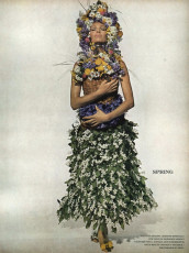 Brigitte Bauer by Irving Penn (Vogue USA 1966.12)