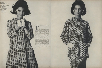 Benedetta Barzini by Irving Penn (Vogue USA 1967.02)