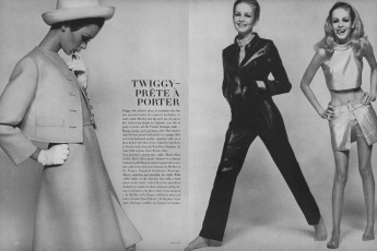 Twiggy by David Bailey (Vogue USA 1967.02/2)