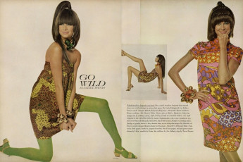 Editha Dussler by Bert Stern (Vogue USA 1967.02/2)