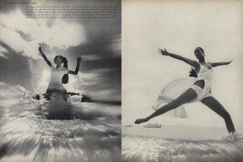 Marisa Berenson by Arnaud de Rosnay (Vogue USA 1967.02/2)