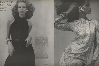 Veruschka by Franco Rubartell (Vogue USA 1967.03/2)