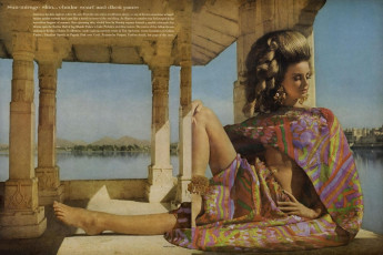 Samantha Jones by Henry Clarke (Vogue USA 1967.06)
