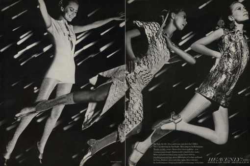 Maud Adams by Norman Parkinson (Vogue USA 1967.07)