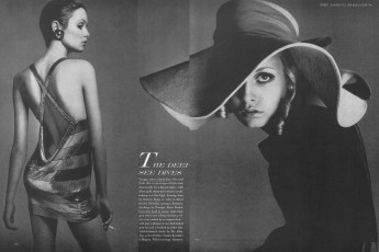 Twiggy by Richard Avedon (Vogue USA 1967.08)
