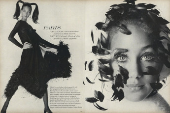 Marisa Berenson by Irving Penn (Vogue USA 1967.09/2)