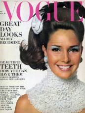 Jennifer O'Neill by David Bailey (Vogue USA 1967.10/2)