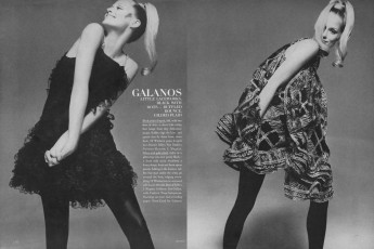 Lauren Hutton by Bert Stern (Vogue USA 1967.10/2)