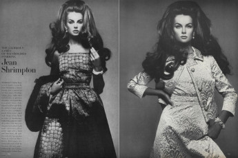 Jean Shrimpton by Richard Avedon (Vogue USA 1967.11)