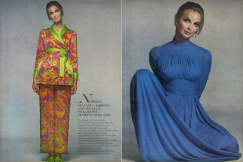 Samantha Jones by Richard Avedon (Vogue USA 1967.11)