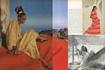 Marisa Berenson by Henry Clarke (Vogue USA 1967.11/2)