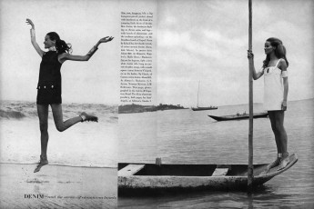 Veruschka by Franco Rubartelli (Vogue USA 1968.01/2)