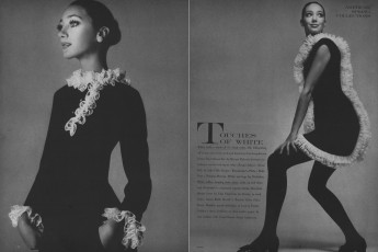 Marisa Berenson by Richard Avedon (Vogue USA 1968.02)