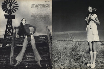 Veruschka by Horst P. Horst, Franco Rubartelli (Vogue USA 1968.04)