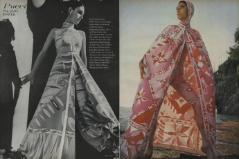 Benedetta Barzini by Henry Clarke (Vogue USA 1968.06)