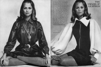Lauren Hutton by Gianni Penati (Vogue USA 1968.07)