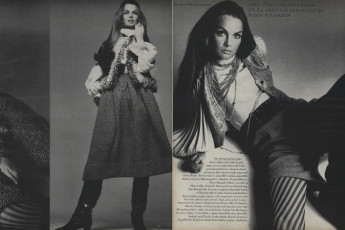 Jean Shrimpton by Richard Avedon (Vogue USA 1968.08)