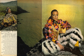 Penelope Tree by David Bailey (Vogue USA 1968.08)