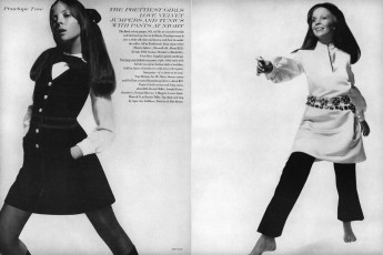 Penelope Tree by David Bailey (Vogue USA 1968.08)