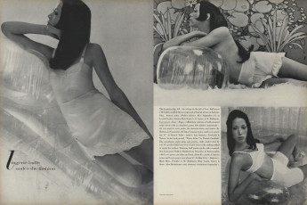 Marina Schiano by Norman Parkinson (Vogue USA 1968.08/2)