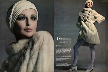 Samantha Jones by Richard Avedon (Vogue USA 1968.10)
