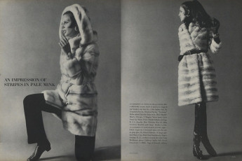 Birgitta af Klercker by Alexis Waldeck  (Vogue USA 1968.10)