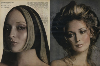 Berkley Johnson, Samantha Jones by Richard Avedon (Vogue USA 1969.04)