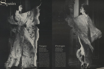 Moyra Swan by Henry Clarke (Vogue USA 1969.04)