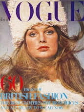 Jean Shrimpton by David Bailey / Vogue UK (1969.09)