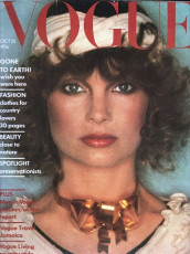 Jean Shrimpton by David Bailey / Vogue UK (1974.10)