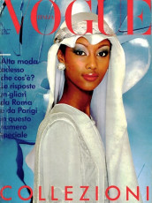Iman by Norman Parkinson / Vogue Italy (1976.03)