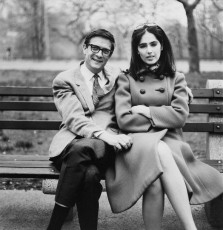 Painter Kenneth Noland and girlfriend Stephanie Gordon by Diane Arbus (1966)